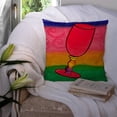 thumbnail image 3 of Carolines Treasures LD6040PW1414 14 x 14 in. Wine Decorative Fabric Pillow, 3 of 4