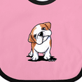 thumbnail image 4 of Inktastic KiniArt Bulldog Puppy Boys or Girls Baby Bib, 4 of 4