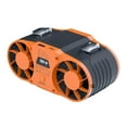 thumbnail image 3 of Ventilador de cintura, recargable, ventilación doble, silencioso, multifuncional, potente ventilador de enfriamiento para pesca al aire libre,, 3 of 9