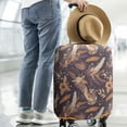 thumbnail image 2 of Stretch Luggage Cover XL(29-32in)– Elastic Travel Suitcase Protector with Handle Openings & Bottom Closure, Washable Polyester Spandex Cover for 18"-32" Suitcases, S/M/L/XL Size, 2 of 6