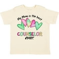 thumbnail image 3 of Inktastic My Mom is the Best Counselor Ever Boys or Girls Toddler T-Shirt, 3 of 5