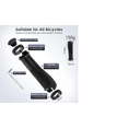 thumbnail image 4 of Puños Para Bicicleta, Agarre Ergonómico Antideslizante Negro Malubero Malu1215, 4 of 4