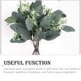thumbnail image 2 of Bearachild Hojas artificiales de plástico, hojas de plantas, hogar, autoensamblaje, ramas decorativas, accesorios para fiesta de jardín, flor falsa de Plantas Artificiales gipsófila Bearachild HA084131-01, 2 of 6
