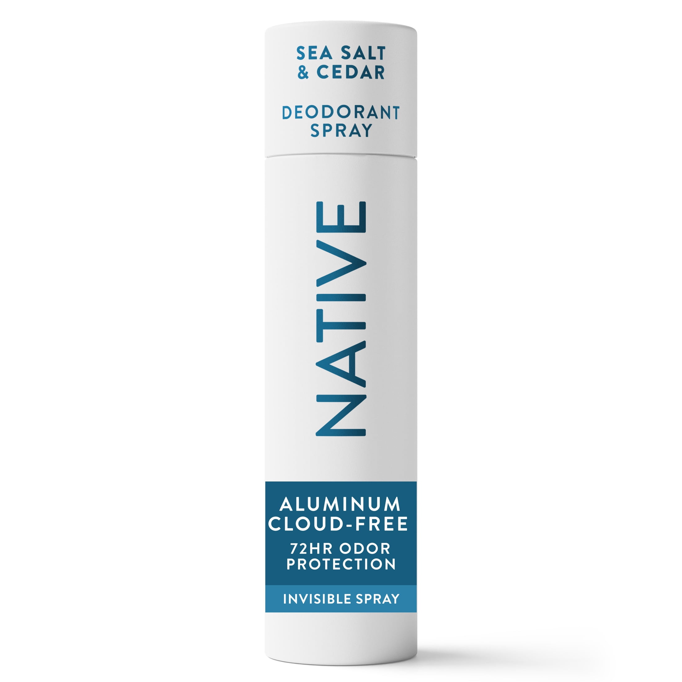 Native Sea Salt Cedar Deodorant Spray 3.5oz, 72-Hour Odor