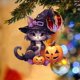 thumbnail image 5 of Nueva Decoración Navideña Gato Navideño Serie Navideña Colgante Para Árbol De Navidad Colgante Acrílico Para Coche, 5 of 6