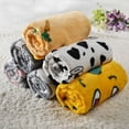 thumbnail image 4 of Pet Bed Blanket Thick: 2PCS Patterned Nonslip Puppy Throw Blanket Cat Pad Bed, 4 of 10