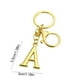 thumbnail image 3 of 1 llavero de metal con letras doradas de la A a la Z, ideal como regalo de Navidad, para decorar el hogar otoñal o para decorar la habitación., 3 of 6