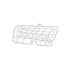 Genuine OE Jaguar Outer Grille - T2H16759