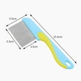 thumbnail image 3 of PFDDRW Pets Hair Comb Cleaning Hair Brush Shedding Tools Density Teeth Remover (Red), 3 of 8