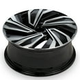 thumbnail image 3 of For 2019-2021 Volkswagen Jetta 17 Inch Machined Face with Painted Inlay Black Rim - OE Direct Replacement - Road Ready Car Wheel, 3 of 9