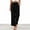 Black, variant on Wide Leg Pants Womens Palazzo Pants, Lace-up High Waisted Flowy Beach Pants Linen Dress Trouser with Pocket Black S 26/27"
