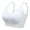 White, variant on Itsame 1PC Bras for Women's Full Support Everyday Casual Bra Set Tie Front Wireless Comfort Bralette Beige Size L