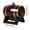 B, variant on Gumesh 1 Pack 1.5 Liter Wood Barrel with Stand Wooden Whiskey Barrel Vintage Beer Tequila Rum Whiskey Dispenser Wine Making Barrels for Home Table Display Decoration Entertaining