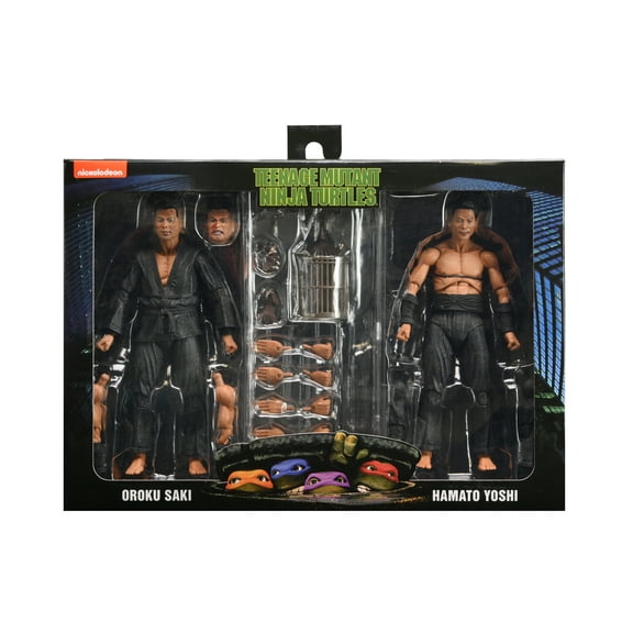 NECA - Teenage Mutant Ninja Turtles (1990 Movie) - 7” Scale Action Figure - Shadow Warriors 2 Pack