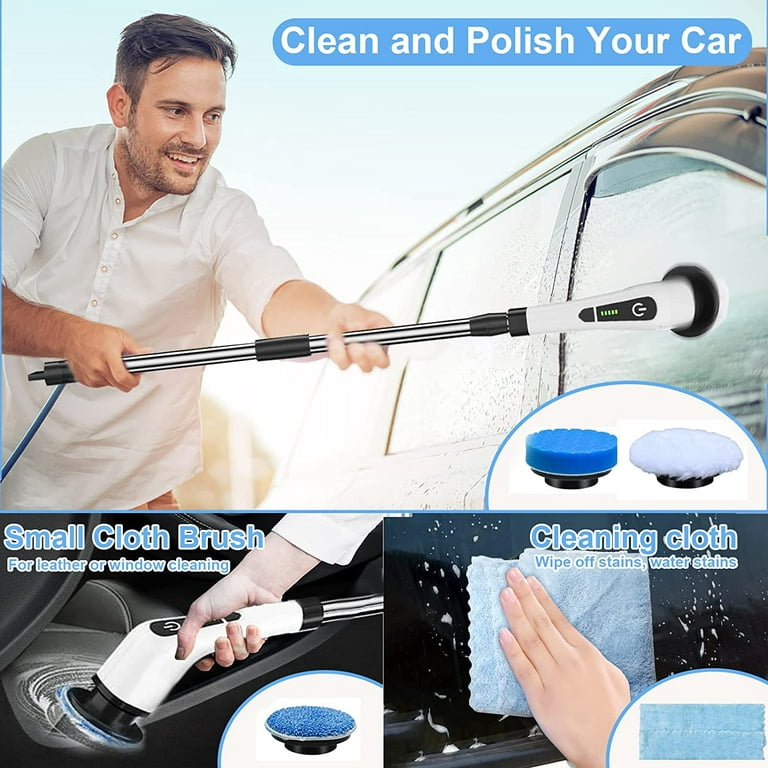 Electric Cleaning Brush Window Cleaning Brush Wireless Cleaning