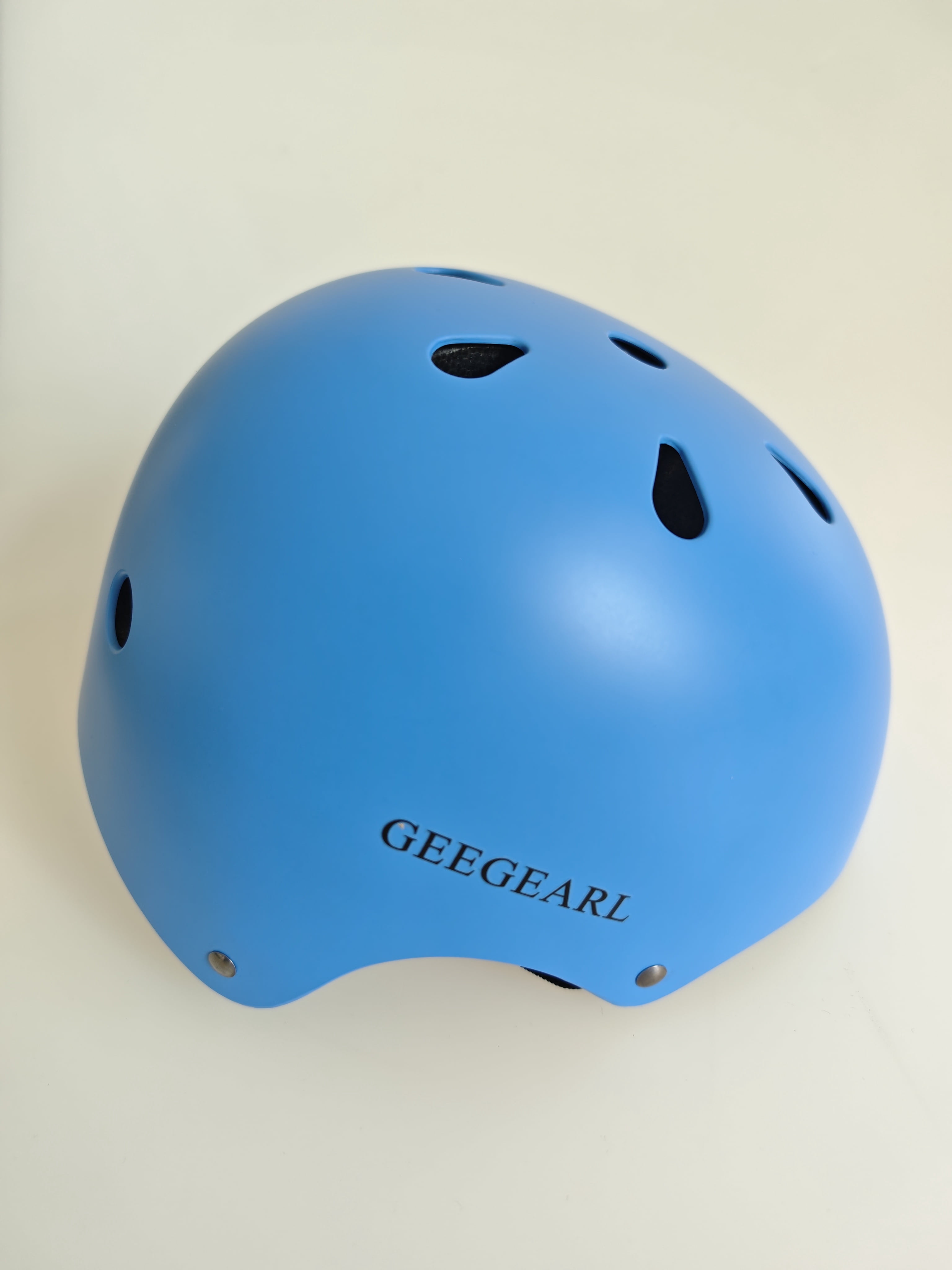 GEEGEARL Cycling Helmet with Two Removable Liners & Ventilation, Blue