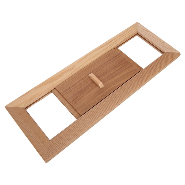 Ventilación De Sauna, Rejilla De Ventilación De Madera De Alta, Ajustable, Fuerte Y Duradera Para Sala De Sauna, Sala De Vapor, Hogar