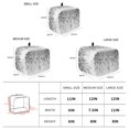 thumbnail image 6 of Toaster Cover 4 Slice, Grey Botanical Dustproof Bakeware Oven Protector with Top Hook, Weeping Eucalyptus Leaves Watercolor Waterproof Small Kitchen Appliance Toasters Dust Cover, 12"x11"x8", 6 of 9