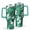 Greenish-blue, variant on Camouflage 40oz Tumbler– Stainless Steel Insulated Tumbler with Handle and Straw, Large Capacity Travel Cup for Hot & Cold Drinks