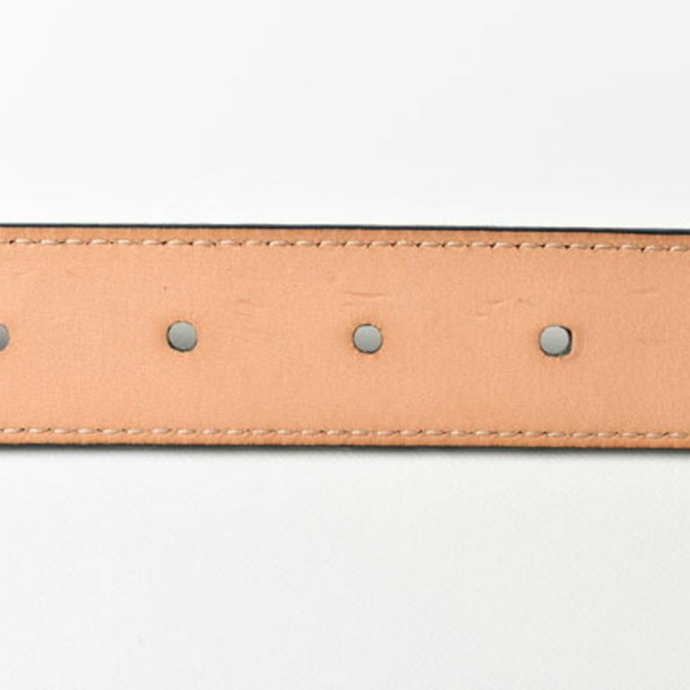 Louis Vuitton - Authenticated Belt - Leather Khaki for Women, Very Good Condition