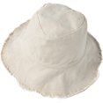 thumbnail image 2 of CoCopeaunts Women's Bucket Hat Cotton Frayed Brim Summer Fisherman Hat Ladies Thin Sun Shade Basin Hat Soft Casual All-Match, 2 of 8