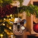 thumbnail image 3 of CaiYueKe Alphabet Christmas Ornaments, 26 Pc Set DIY Christmas Tree Letters, Acrylic Letter Pendants with Santa Hat Design, Xmas Decor for Tree Home Holiday Decorations, Acrylic Letters, 3 of 7