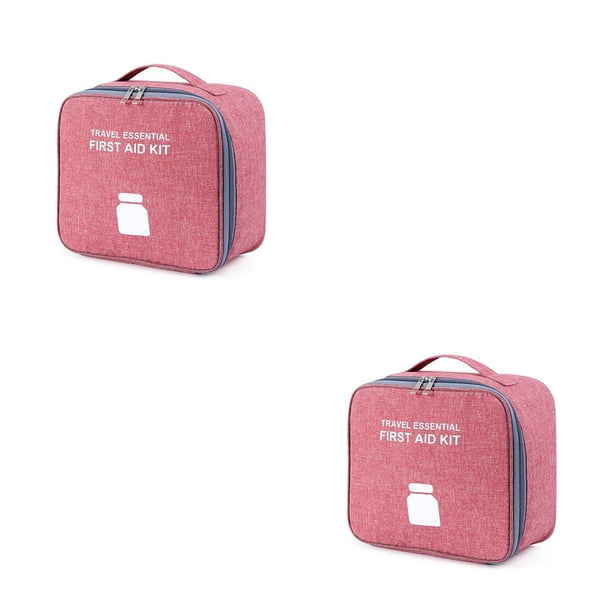 Kit de emergencia Billuyoard organizador cremallera Impermeable bolsa de almacenamiento vacía tela Oxford