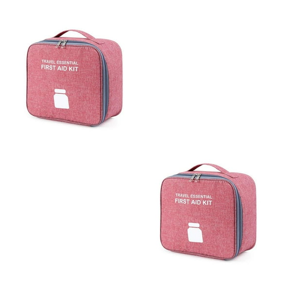 Kit de emergencia Billuyoard organizador cremallera Impermeable bolsa de almacenamiento vacía tela Oxford