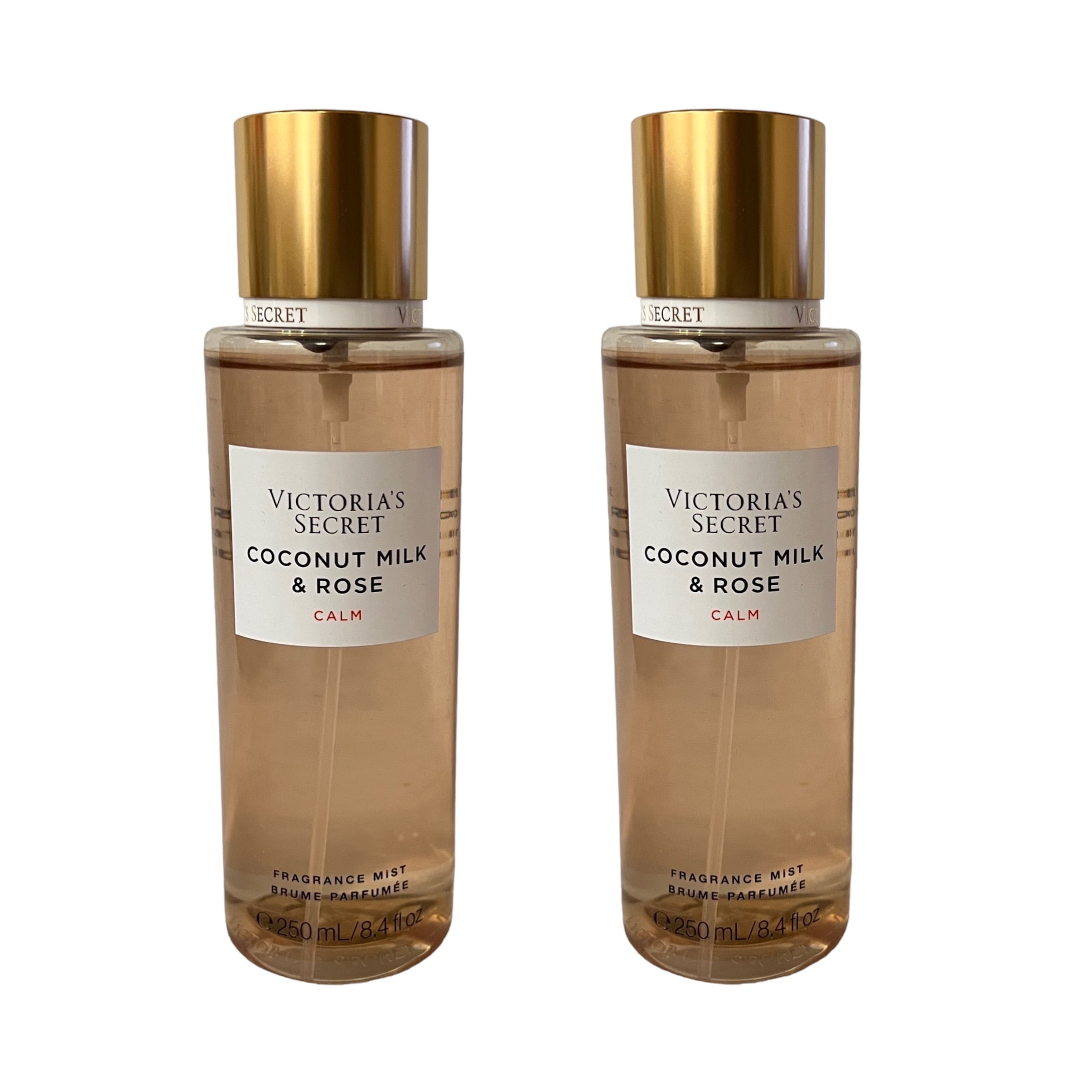 Victoria's Secret Coconut Milk & Rose Fragrance Mist Set Natural Beauty