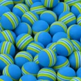 thumbnail image 3 of 20pcs Golf Swing Training Foam Balls Indoor Practice Rainbow Sponge Balls Flexible Soft Golf Practice Ball Training Q007 20PCS Random Color, 3 of 4