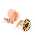 thumbnail image 3 of Bee Stylish Silver Jewelry Men’s Cufflinks Set for Formal Attire Made of Stainless Steel – for Work and Special Occasions, 3 of 6