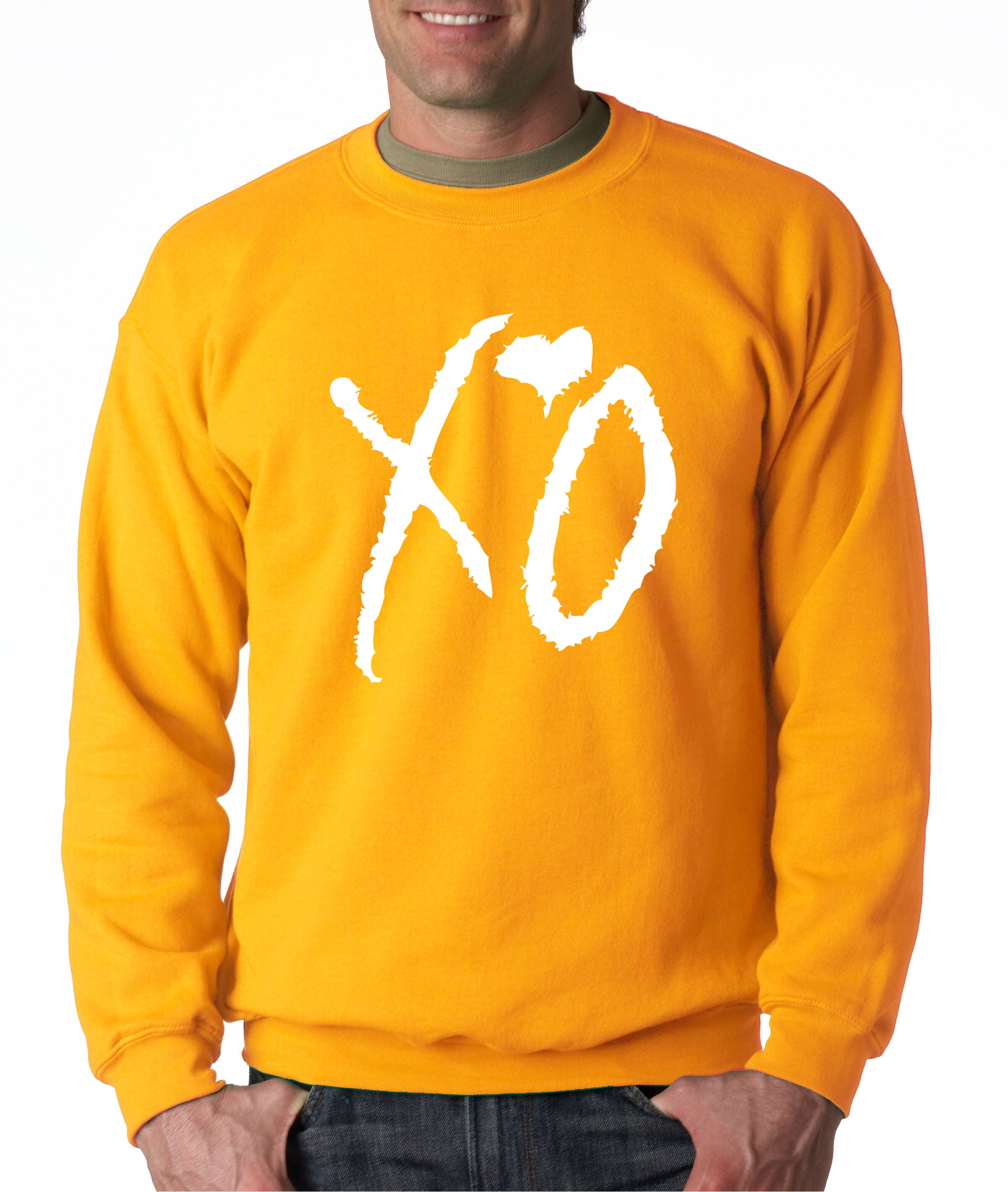 New Way 763 Crewneck XO The Weeknd Heart Weekend Whiteout Unisex Pullover Sweatshirt