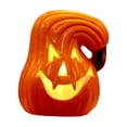 thumbnail image 2 of LED Light Up Jack O Lantern Pumpkin,Realistic Battery Operated Halloween Tabletop Decor,Glowing Ornament for Home,Bar,Party,Mall Display, 2 of 6