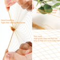 thumbnail image 2 of Hair Net 100 Pcs 20Inches Individual Packed Invisible Hair Nets Elastic Edge Mesh Hairnets for Food Service Women Buns Ballet Cooking(Light Brown), 2 of 4