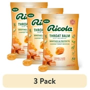 (3 pack) Ricola Caramel Throat Balm 34 ct