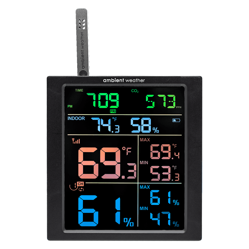 WS-1938 W-Fi Home Weather Station with CO2 Monitoring