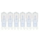 thumbnail image 2 of 6 Uds G9 Luz LED Regulable 3W, Bombilla De Luz Blanca Cálida Suave De 360 ​​​​grados, Bombilla De PC G9 Para Lámparas Colgantes, Lámparas De Techo, 2 of 7