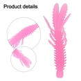 thumbnail image 2 of Floating Shrimp Lure Silicone Shrimp Lure Reverse Fishing Crank Hook False Bait Pink, 2 of 10