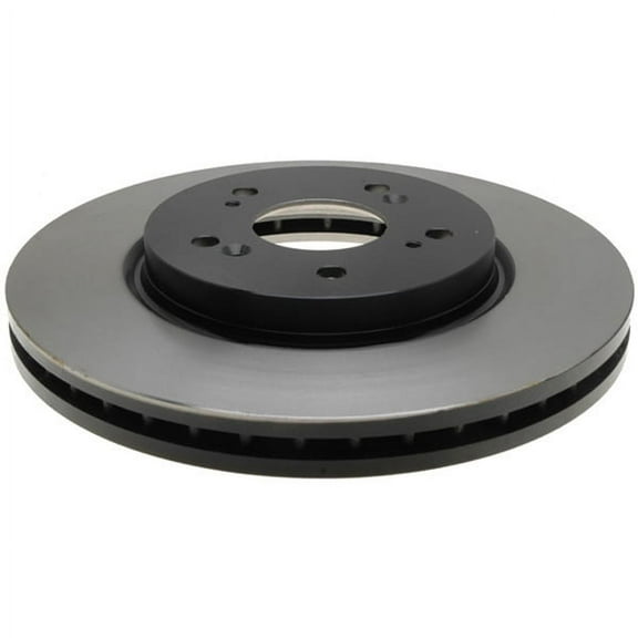 ACDelco Gold Black Hat Brake Disc Fits select: 2007-2016 HONDA CR-V, 2010-2011 HONDA ACCORD CROSSTOUR