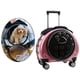 thumbnail image 3 of Bolsa de transporte para con ruedas, bolsa de transporte para mascotas, Rosa Gloria Caja de la carretilla, 3 of 9