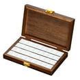 thumbnail image 2 of Caja de pintura de acuarela Caja de paleta vacía Caja de almacenamiento de pintura de acuarela de madera Pintura 36 cuadrículas, 2 of 9