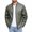 Army Green, variant on Mens Waterproof Windproof PU Leather Bomber Jacket Zip Up Stand Collar Jacket Casual Outwear with Pockets