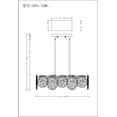 thumbnail image 4 of Gavin 24.6 in. 5-Light Indoor Gold Finish Chandelier with Light Kit, 4 of 5