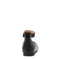 thumbnail image 4 of Wonder Nation Little and Big Girl Ballet Flats with Ankle Strap, 4 of 5
