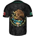 thumbnail image 3 of Personalized Mexico Mexican Baseball Shirt, Customized Team Name Mexican Aztec Baseball Jersey for Men for Men,Women S-5XL (3XL), 3 of 8