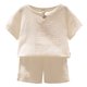 thumbnail image 5 of Summer Children's Clothing Set for 0-6Y Boys & Girls Cotton Linen Muslin Suit T-shirt Tops + Shorts 2pcs Baby Loungewear Outfit, 5 of 6