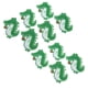 thumbnail image 5 of 10 Piezas de Parches Bordados Parches de Hierro Material de Algodón Patrón de Animales Verdes Estilo de Dibujos Animados Bricolaje Parche Bordado para Abrigo Camiseta ANGGREK Otros, 5 of 8