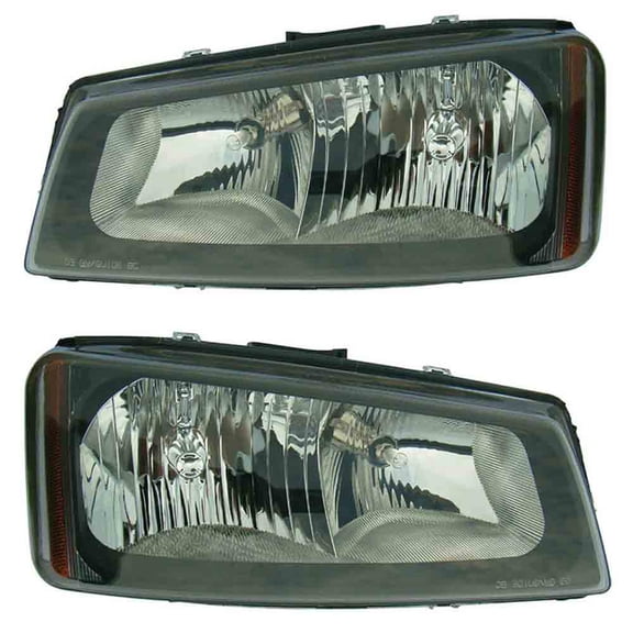 For Chevrolet Silverado Classic 2005 2006 2007 Pair Headlights - BuyAutoParts