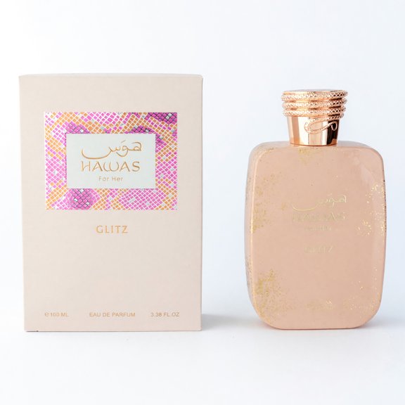 Hawas Glitz for Her by Rasasi, 3.38 oz EDP Spray for Women