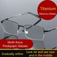thumbnail image 1 of YOPTOP Reading Glasses Blue Light Blocking, Smart Progressive Multifocal Readers Computer Eyewear for Women Men Lightweight & Comfortable Anti Glare,+2.00, 1 of 7